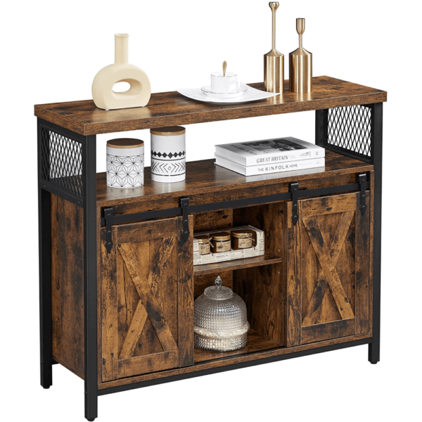 Pramoninio “rustic” stiliaus komoda | 80 x 33 x 100 cm