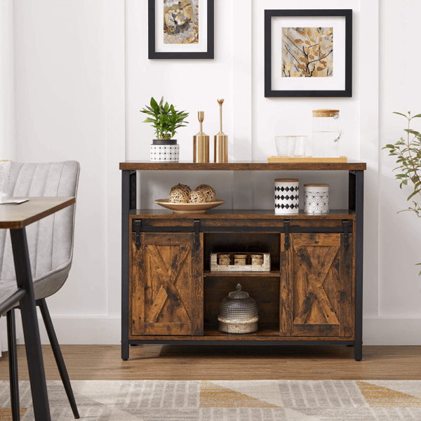 Pramoninio “rustic” stiliaus komoda | 80 x 33 x 100 cm