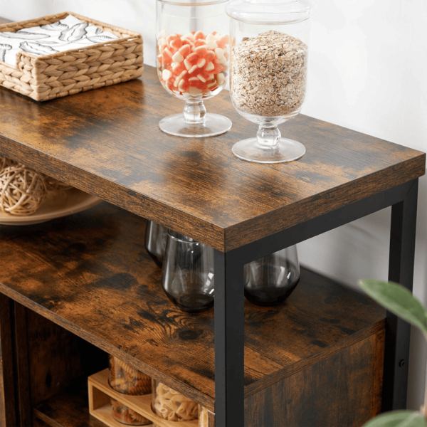 Spintelė indauja “rustic” industrinio stiliaus | 35 x 100 x 80 cm