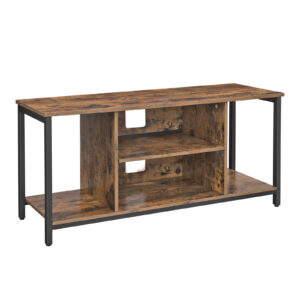TV staliukas “rustic” stiliaus su atviromis lentynomis | 40 x 110 cm