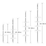 Teleskopinė universali vonios lentynėlė