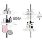 Teleskopinė universali vonios lentynėlė