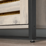 Universali industrinė pilkšva spintelė | 100 x 35 x 80 cm