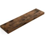 Universali sieninė lentyna | 80 cm | “Rustic” ruda | Industrinis stilius