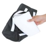 Supama kėdė skandinaviško stiliaus tamsiai pilka