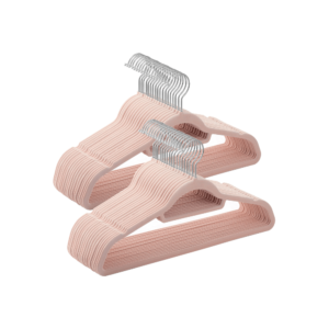 50 vnt aksominių pakabų