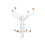 Balta metalinė kabykla paltams