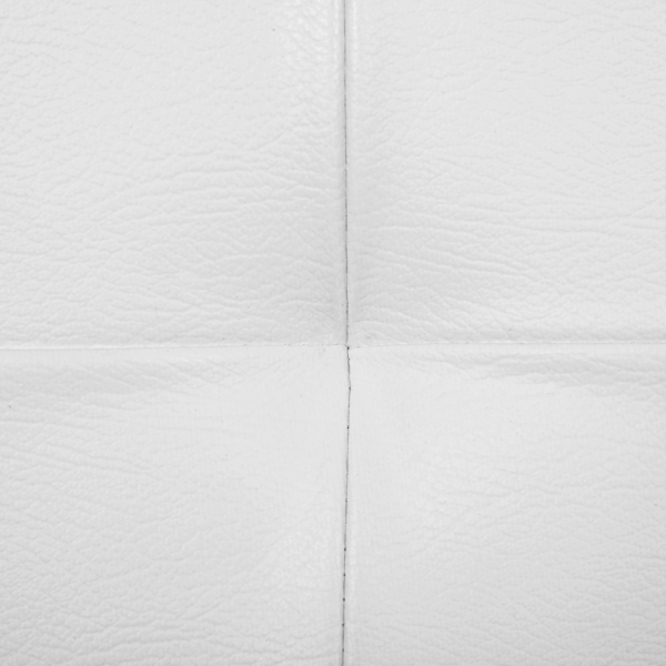 Tvirtas lengvas minkštasuolis su daiktadėže | 76 x 38 x 38 cm | 300 kg | Balta