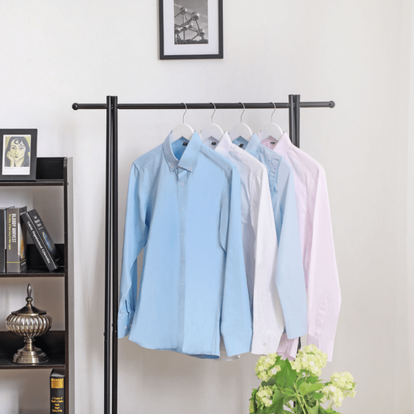 Baltų pakabų komplektas iš klevo 20 vienetų