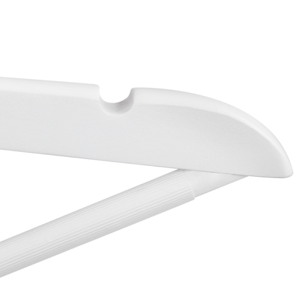 Baltų pakabų komplektas iš klevo 20 vienetų