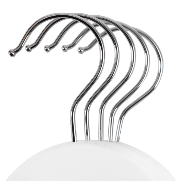 Baltų pakabų komplektas iš klevo 20 vienetų