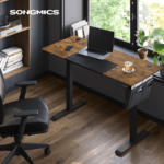 Reguliuojamo aukščio rašomasis stalas 140 x 60 x 72-120 cm