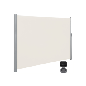 Smėlio spalvos šoninė markizė 200 x 400 cm