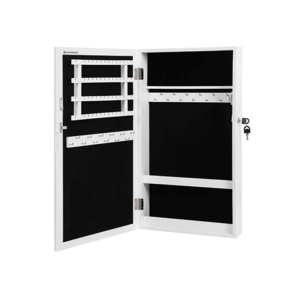 Stilinga pakabinama užrakinama papuošalų spintelė