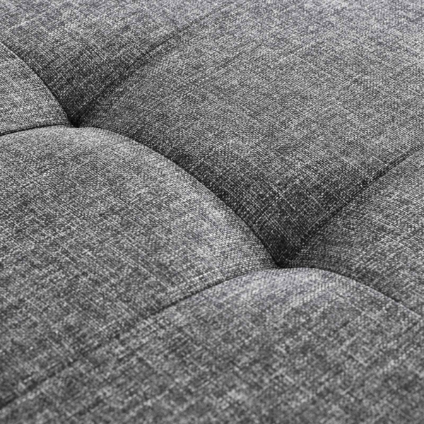 Sulankstomas tamsiai pilkas pufas 110 cm ilgio6