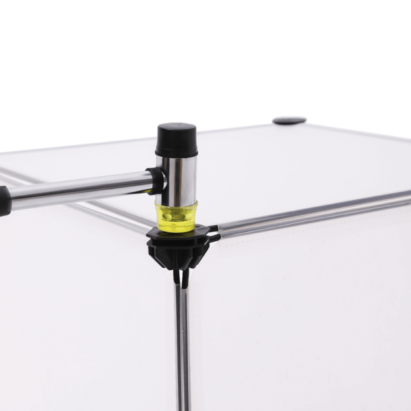 Surenkama batų lentyna su 10 skyrių