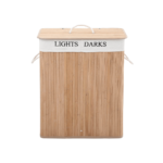 Šviesi bambuko dėžė skalbiniams 100 L (2)