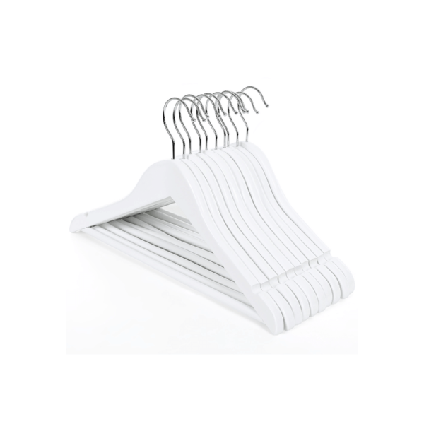 Vaikiškos medinės rūbų pakabos 20vnt.