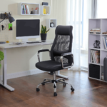 Ergonomiška biuro kėdė su kvėpuojančiu atlošu