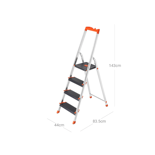 Kopėčios su 4 laipteliais 1.43m