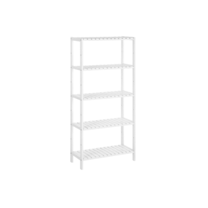 Bambukinė 5 pakopų lentyna vonios kambariui