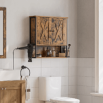 Pakabinama sienos vonios spintelė