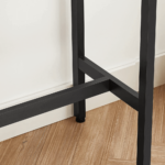 Industrinio stiliaus baro stalas | 40 x 100 cm | “Rustic” pilka