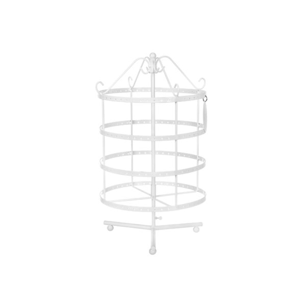 Baltos spalvos juvelyrinis stovas “Karuselė”