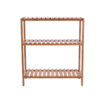 Bambukinė vonios lentyna