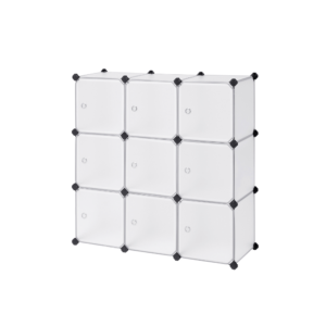 Surenkama 9 dėžučių batų lentyna