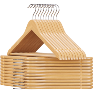 Medinės pakabos iš klevo medienos 20vnt