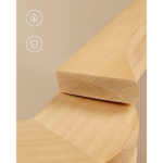 Medinės pakabos iš klevo medienos 20vnt