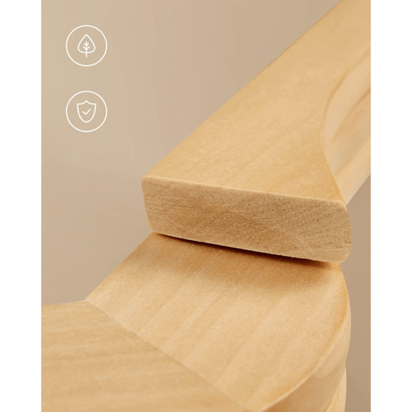 Medinės pakabos iš klevo medienos 20vnt