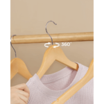 Medinės pakabos iš klevo medienos 20vnt