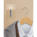 Medinės pakabos iš klevo medienos 20vnt