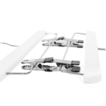 Medinės reguliuojamos kelnių pakabos 8vnt