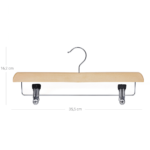 Medinių pakabų rinkinys kelnėms 8 vnt