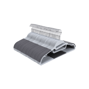 Neslystančios plastikinės pakabos 50 vnt