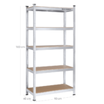 Tvirta sandėlio lentyna, apkrova iki 875kg (6)