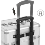 Mobilus kosmetikos lagaminas ant ratukų