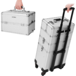 Mobilus kosmetikos lagaminas ant ratukų