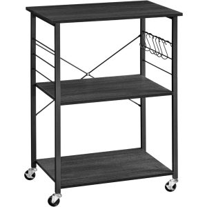 Virtuvės lentynėlė ant ratukais Seviravimo staliukas