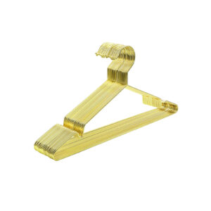 20 metalinių pakabų rinkinys, aukso spalvos