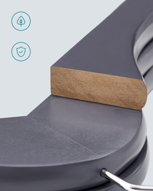 Medinė pakaba medinė pasukama pilkai sidabrinė