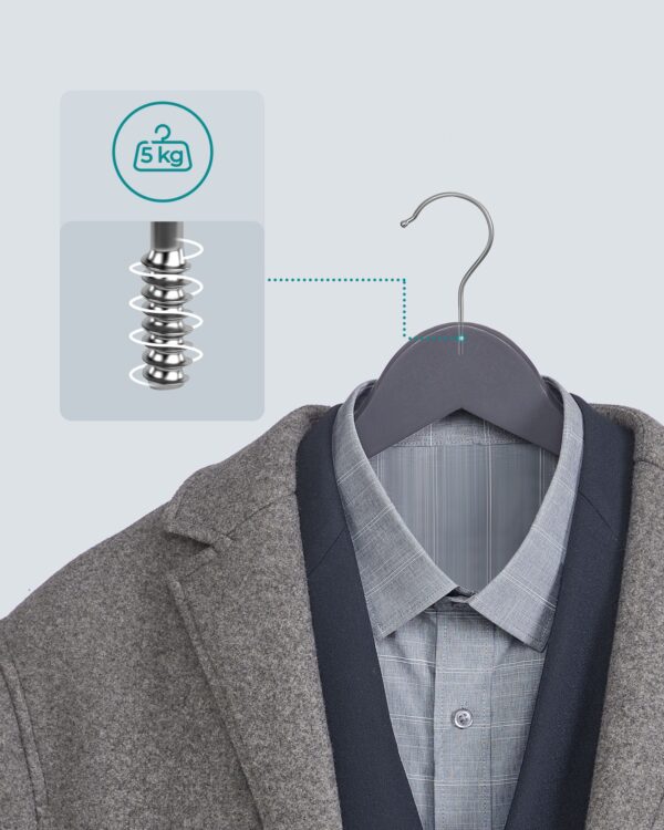 Medinė pakaba medinė pasukama pilkai sidabrinė