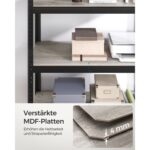 Reguliuojama Pastatoma lentyna su 5 lentynomis | 100 x 50 x 200 cm | 875 kg