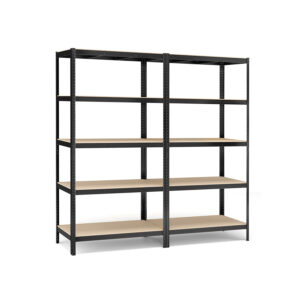 2 rūsio sandėliavimo lentynų  komplektas | 120 x 60 x 200 cm | 875 kg