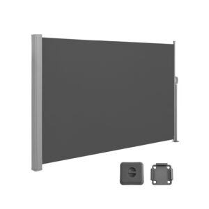 Išskleidžiama šoninė 180 x 400 cm markizė balkonui