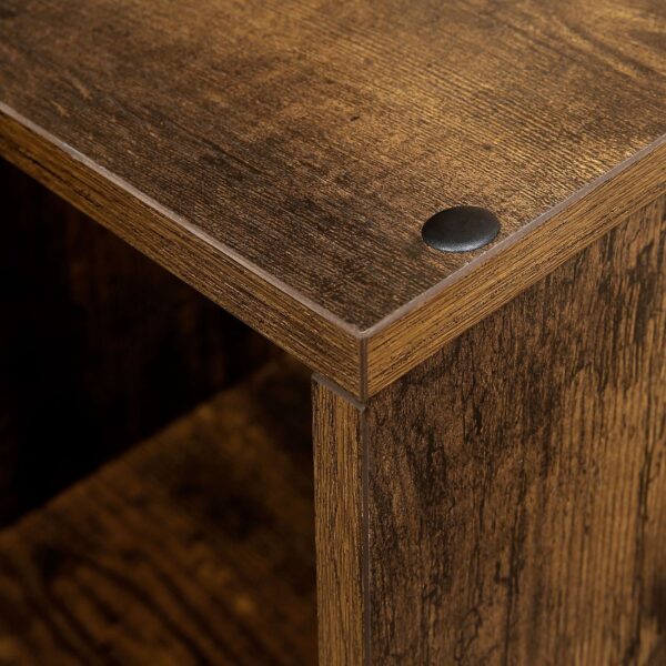 Pastatome lentyna su 6 kubeliais | 97.5 x 29  x 100 cm | “Rustic” ruda