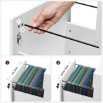 Mobili spintelė | 2 užraktai  |  Balta